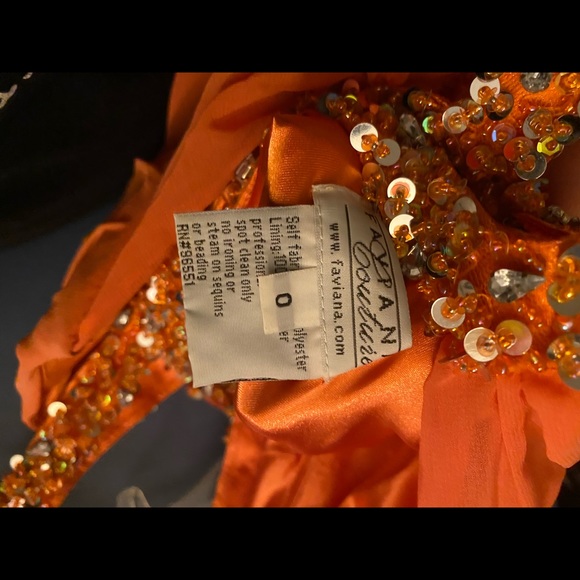 Coral Prom Dress - Picture 3 of 8